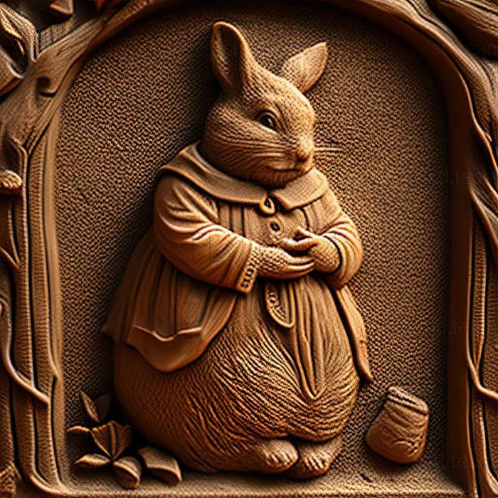 3D model Beatrix Potter (STL)